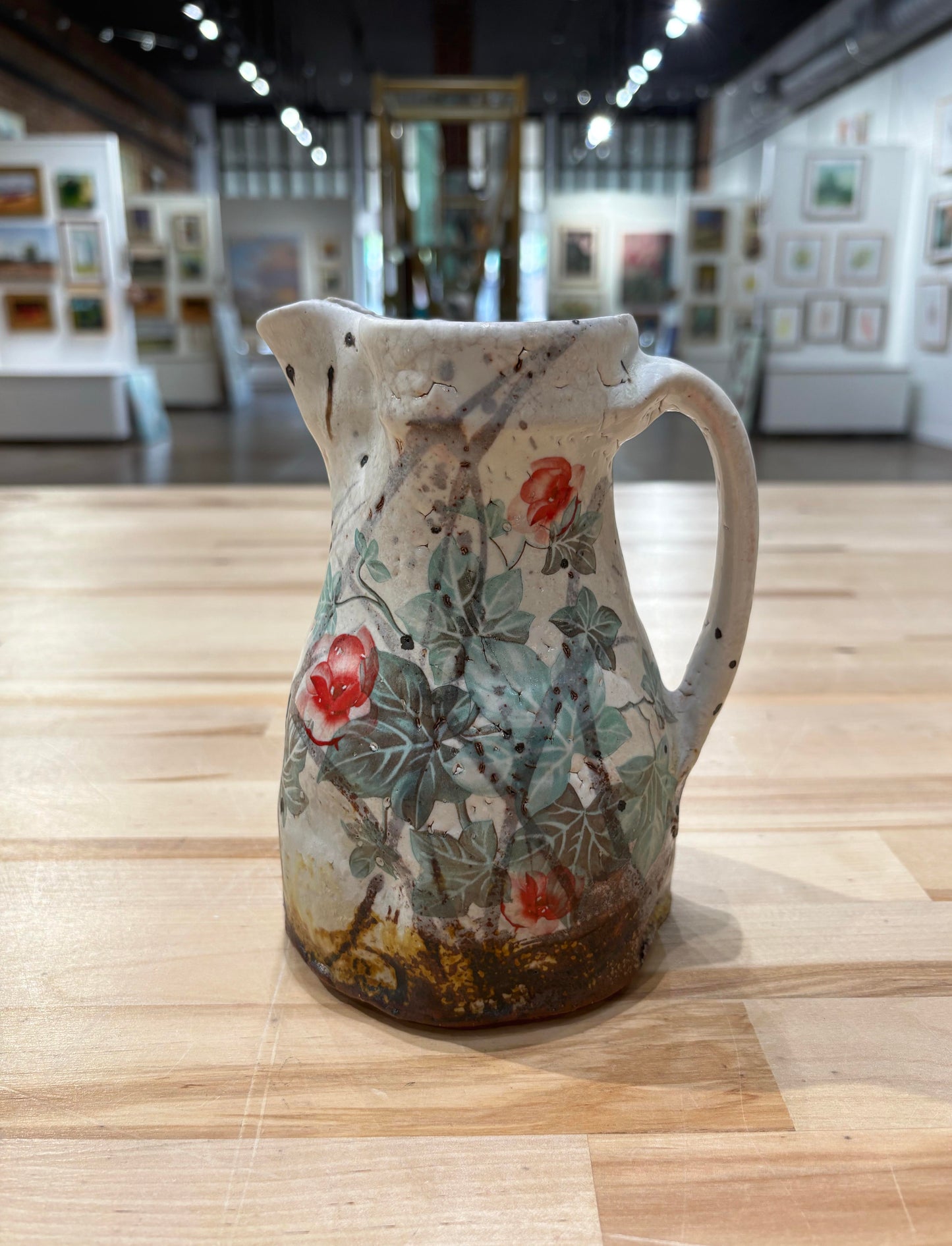 Floral Pitcher
