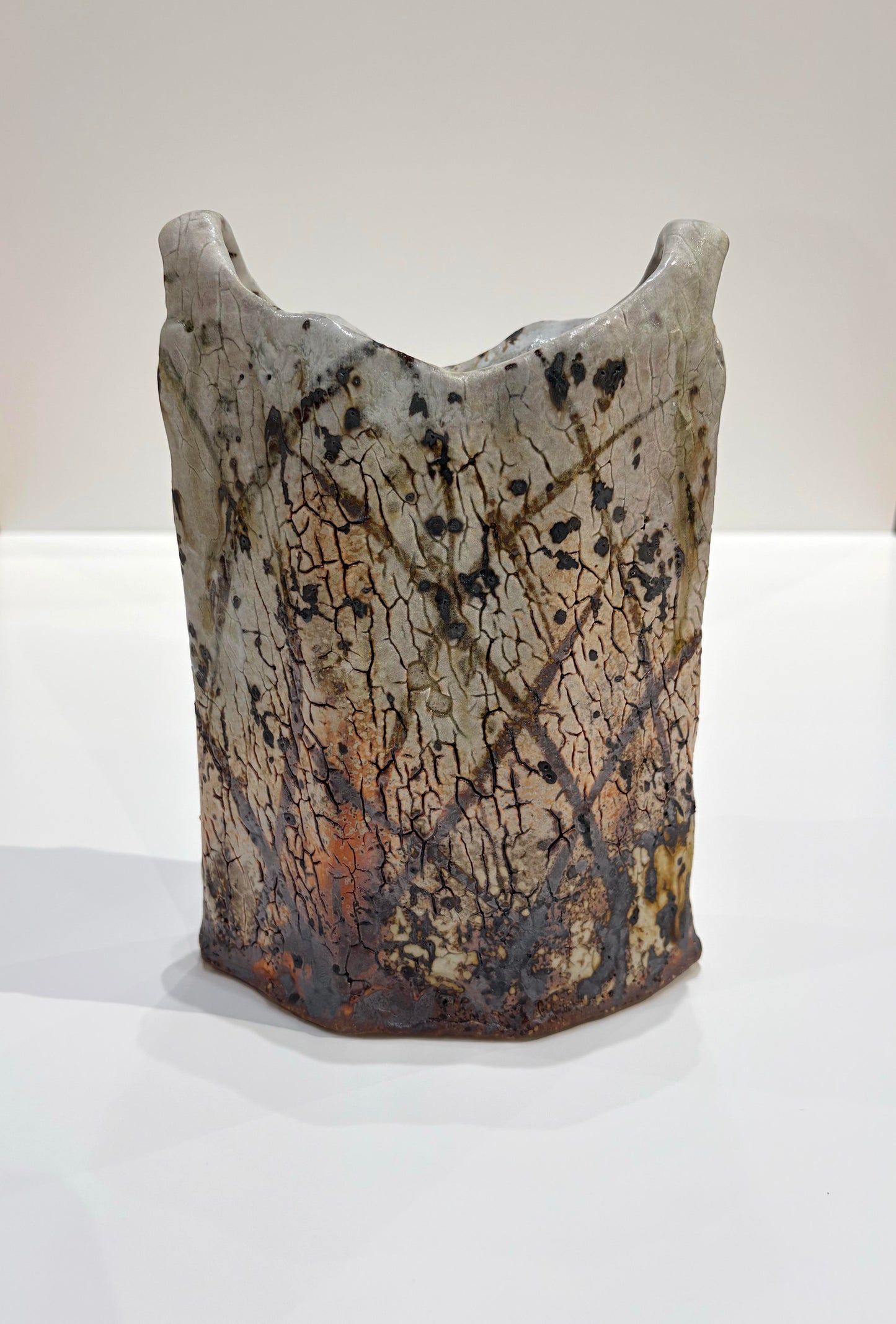 Vase with Rust Markings