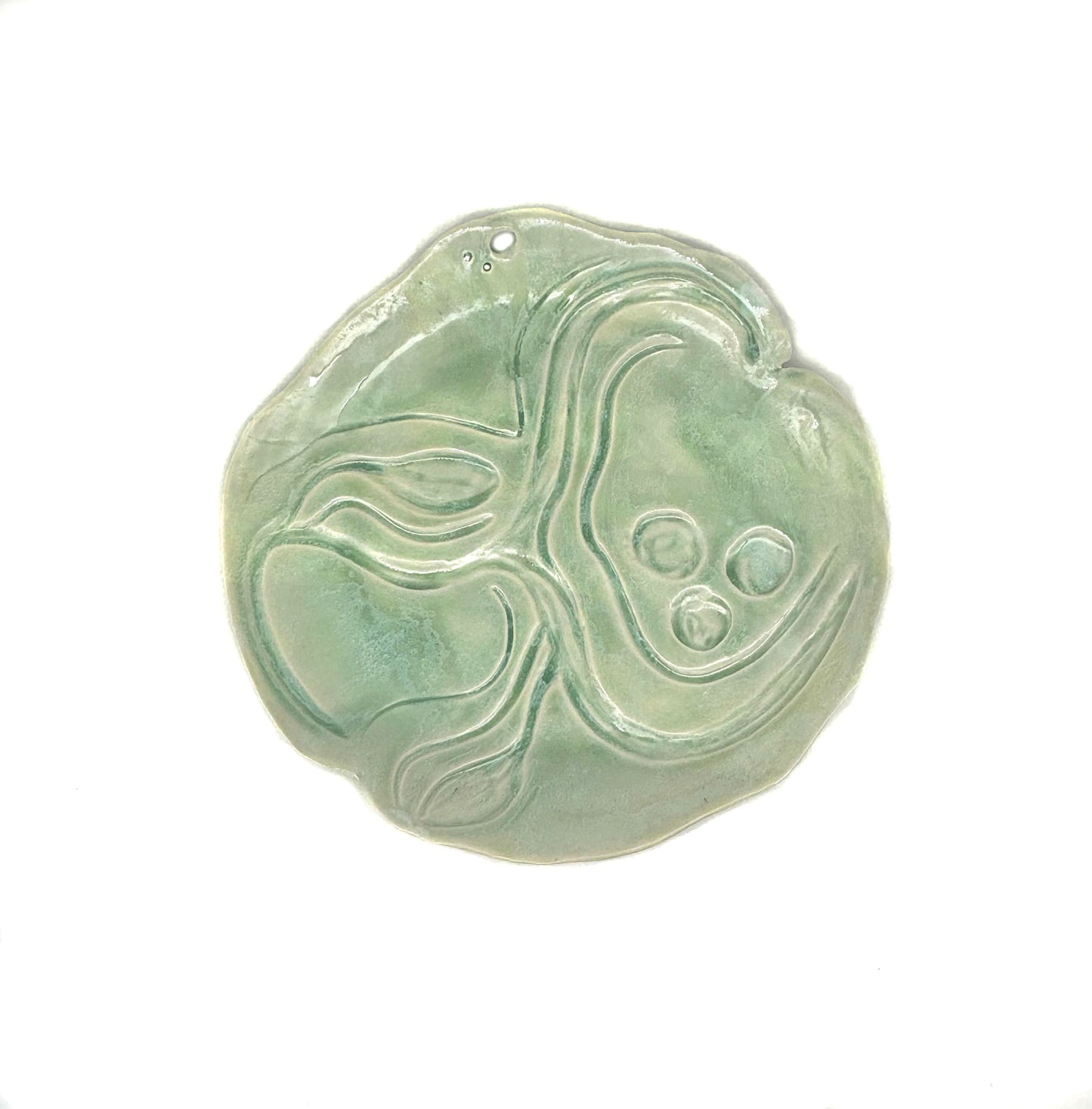 Celadon Altered Plate