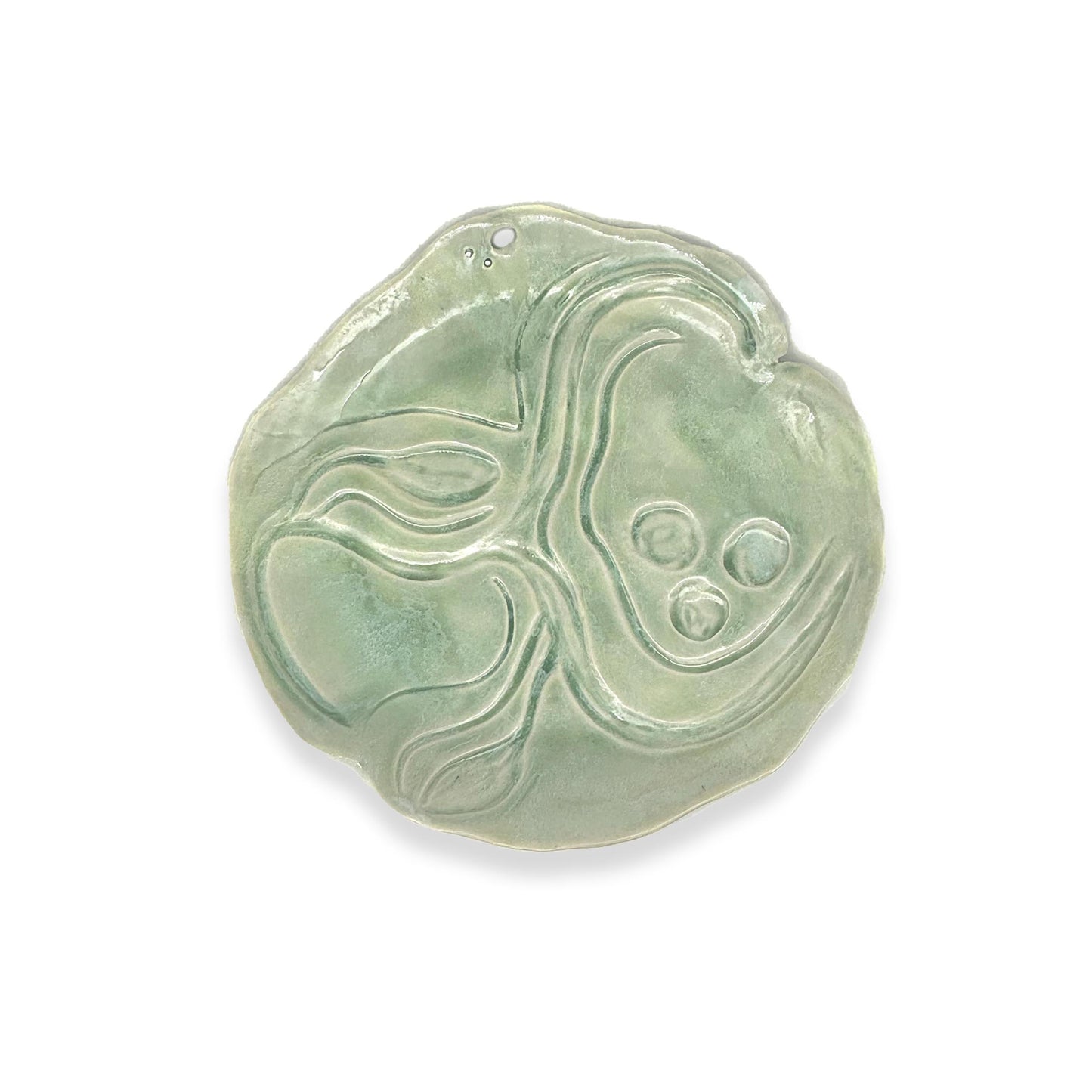 Celadon Altered Plate
