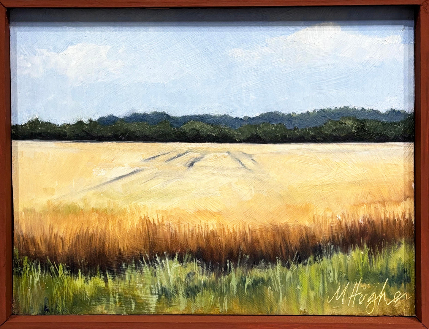 Roadside Mississippi - A Golden Day, Lee County, Mississippi