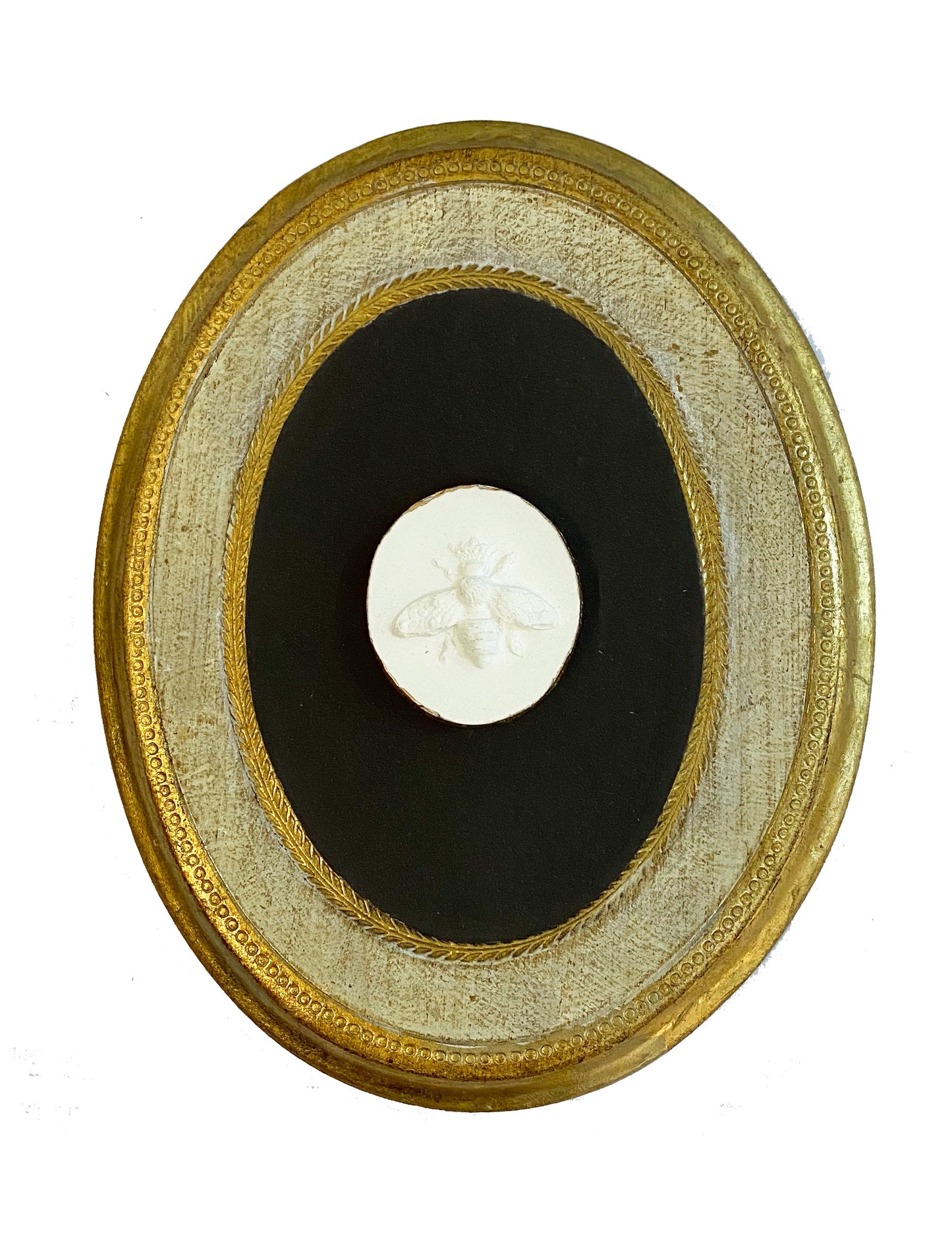 Bee Intaglio Plaque - Oval