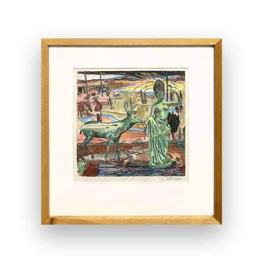 Bronze Sculpture And Beehive Hairdo