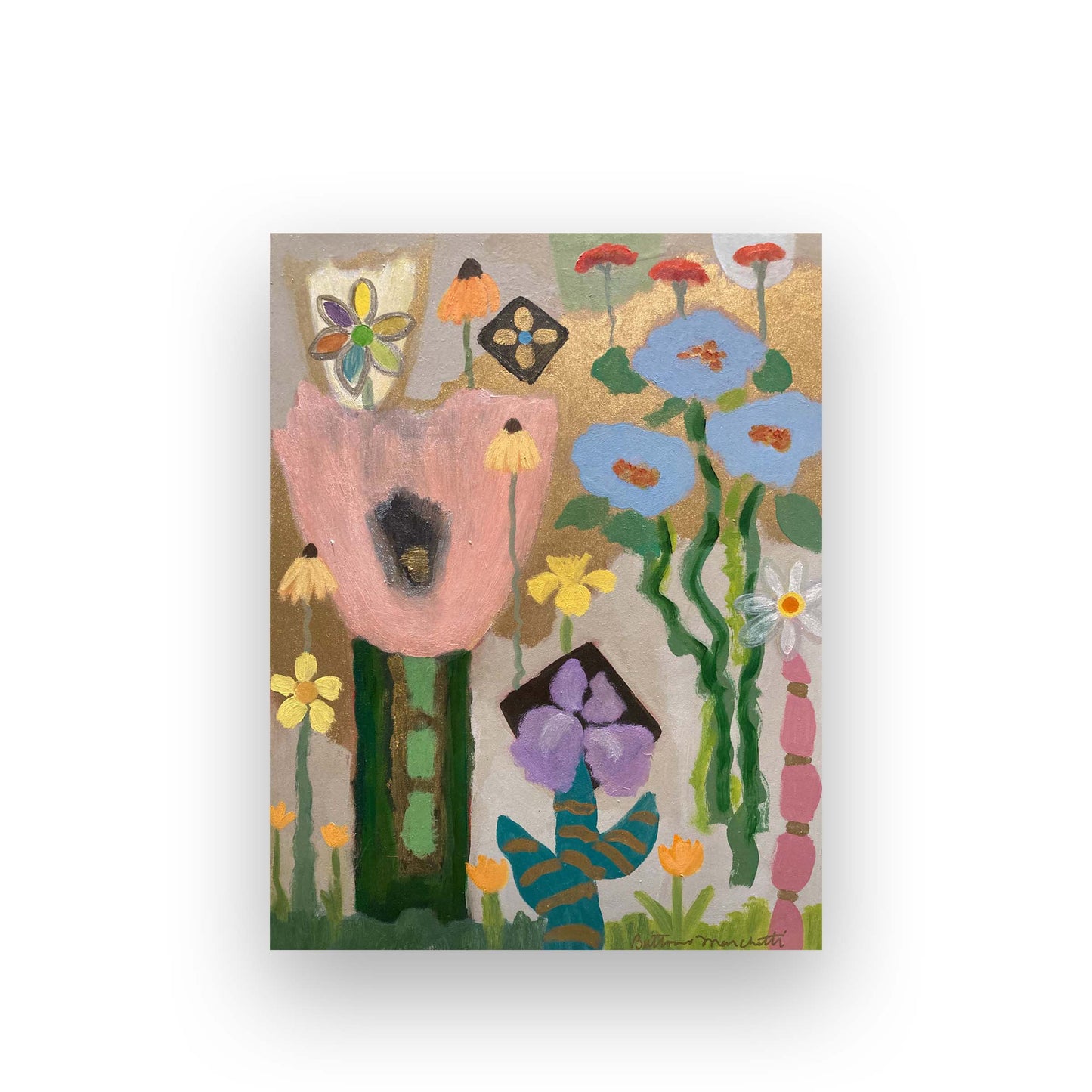 A Fleurs Joyeuses Release - Blue Poppies
