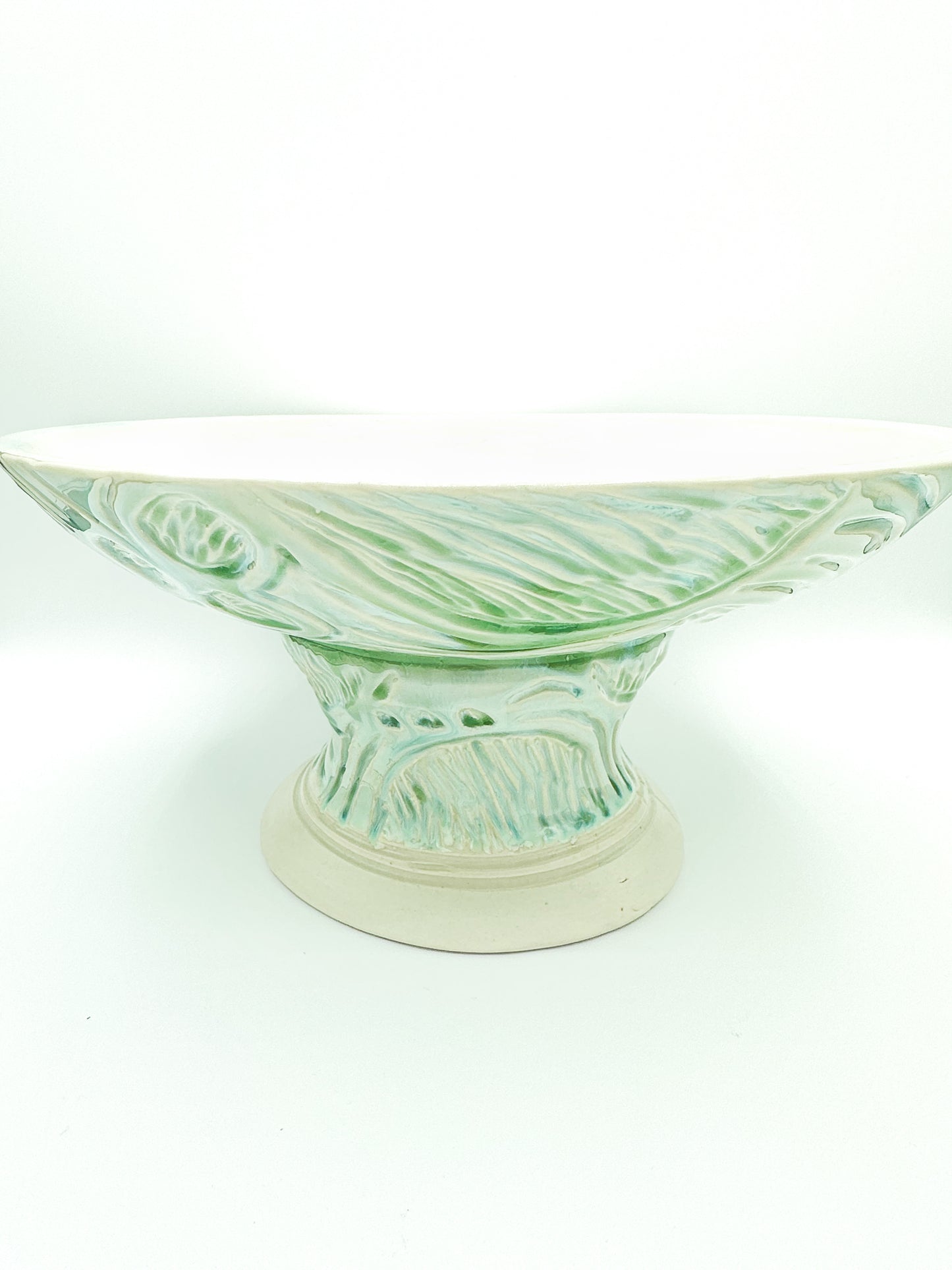 Celadon Footed Bowl - Large