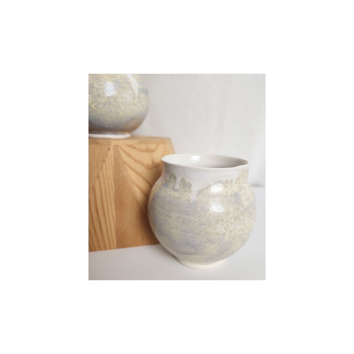 Cream Crystal Sippers