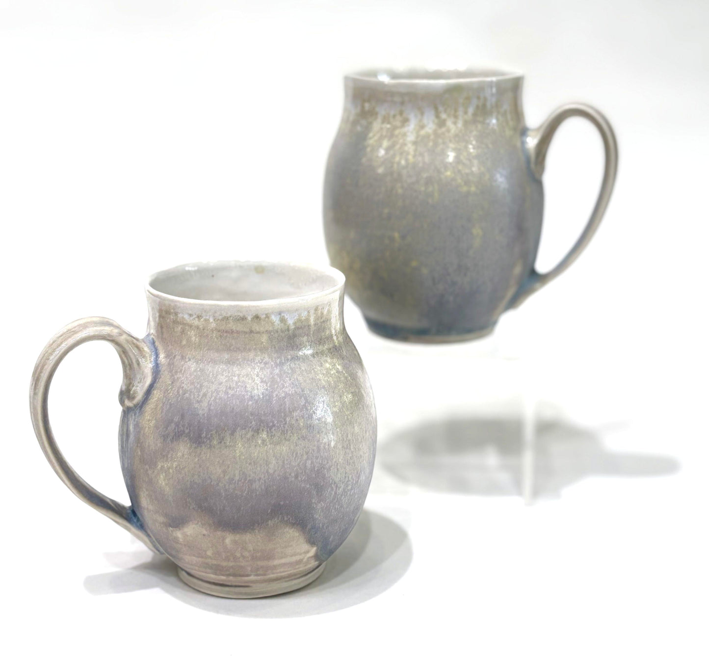 Cream wtih Crystal Glaze Mug
