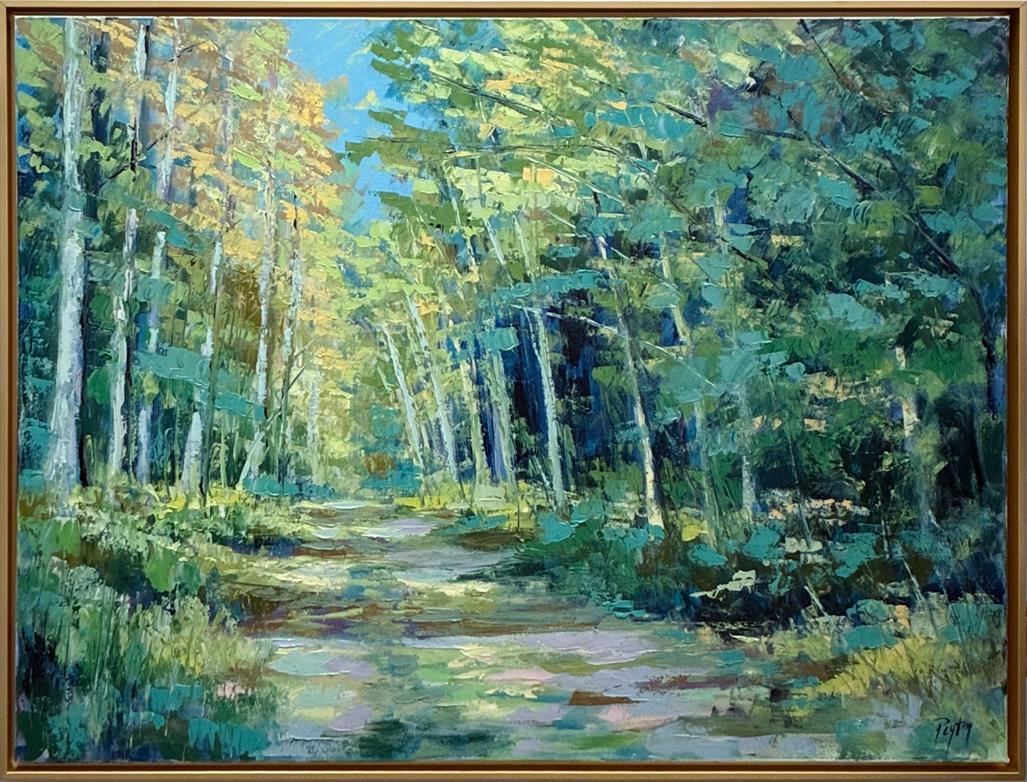 Trail of Blues and Golds