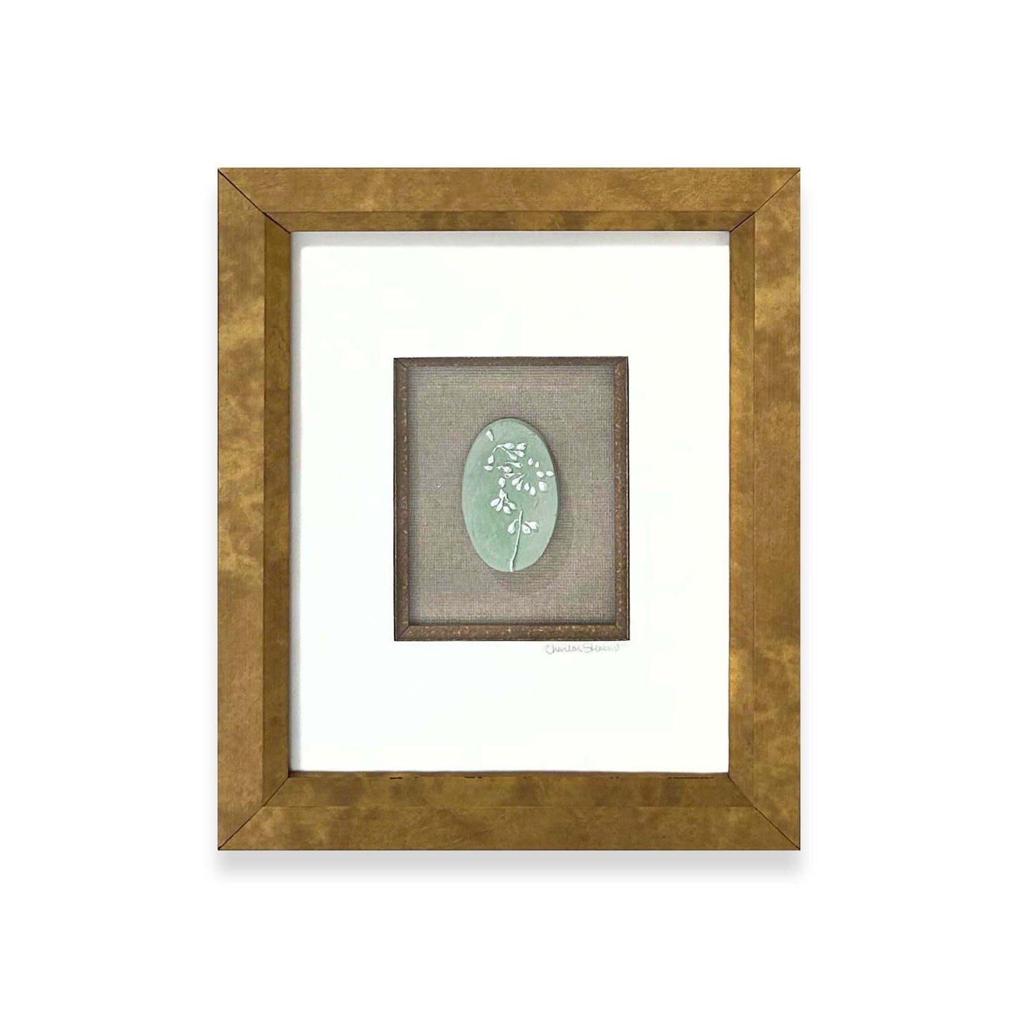 French Green Wildflower