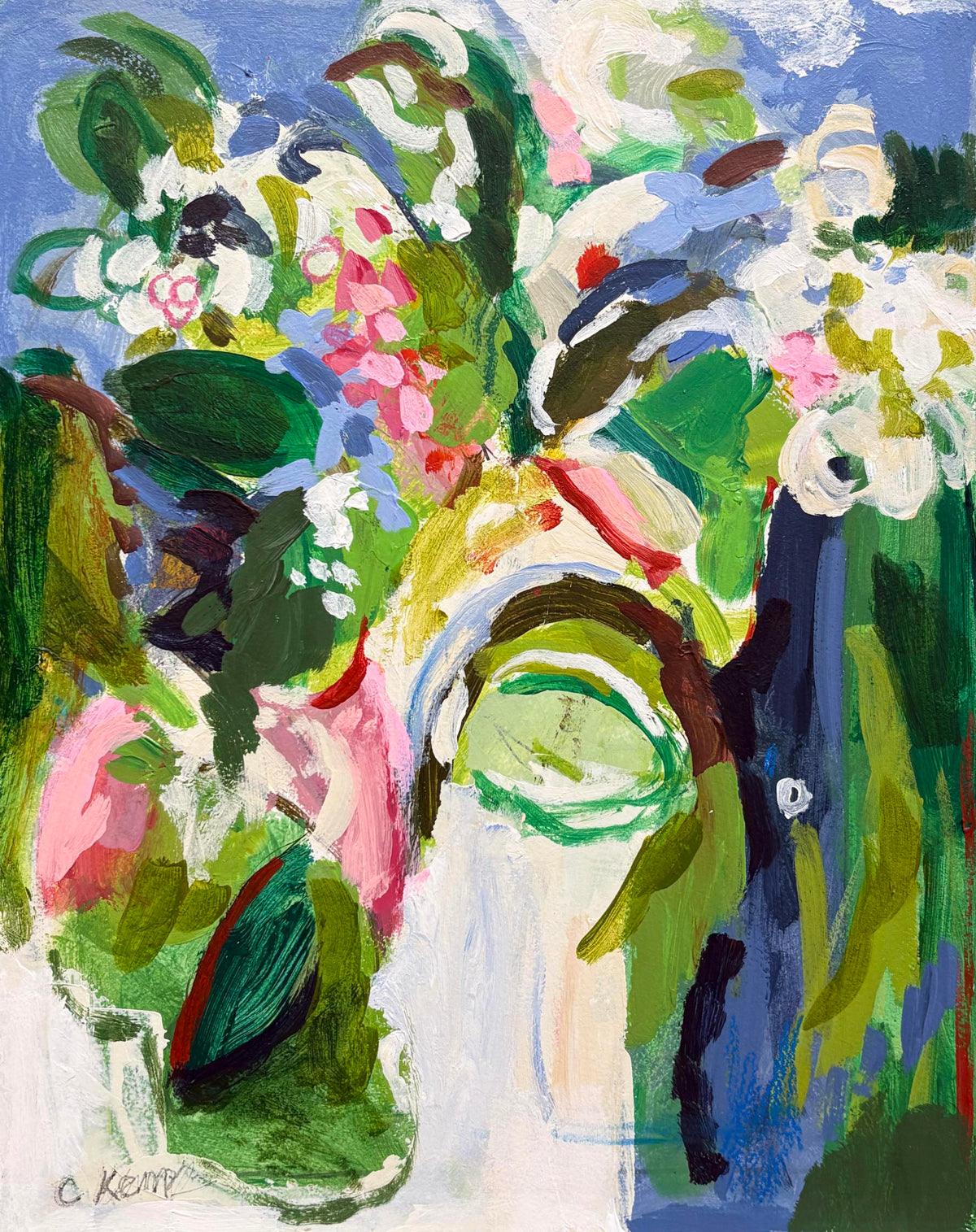 Garden In Spring