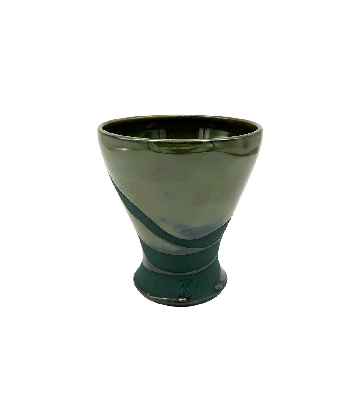 Color Contrast Series - Green on Green Tumbler