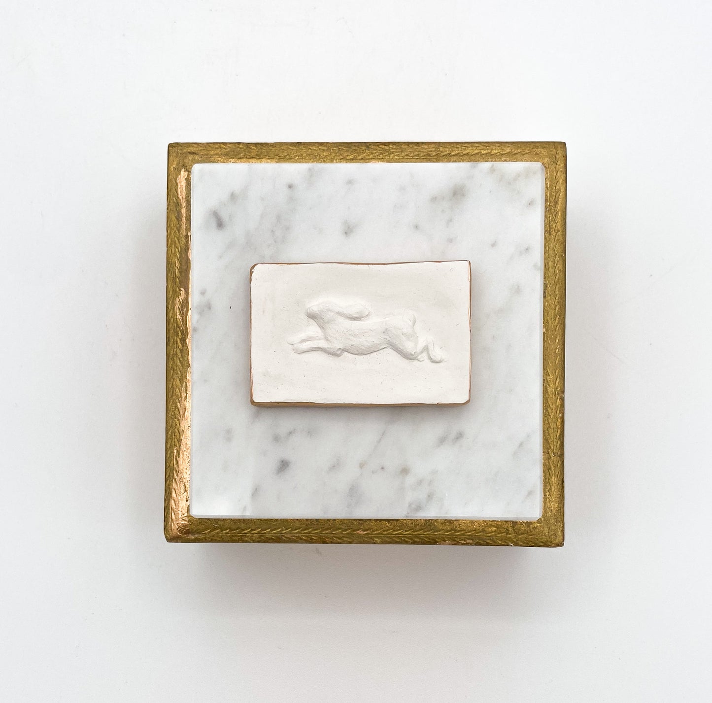 Hare on Marble Box