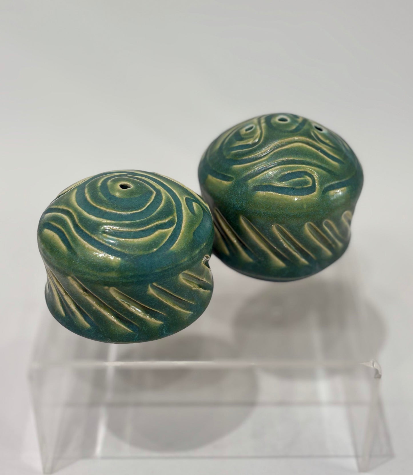 Green Ivy Salt and Pepper Set