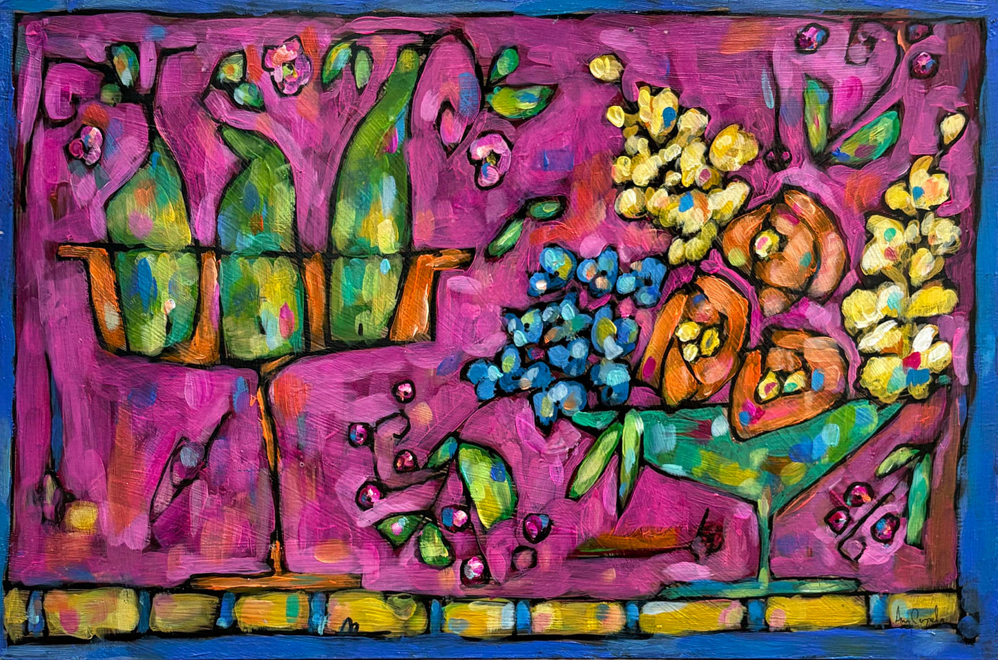 Nature: Reframed - Pears and Flowers