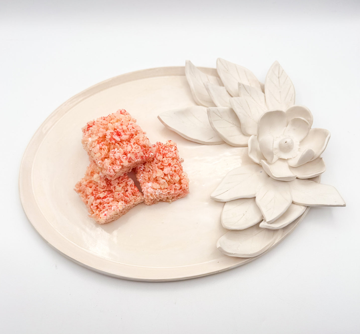 Petite Florals - Magnolia Swag Platter