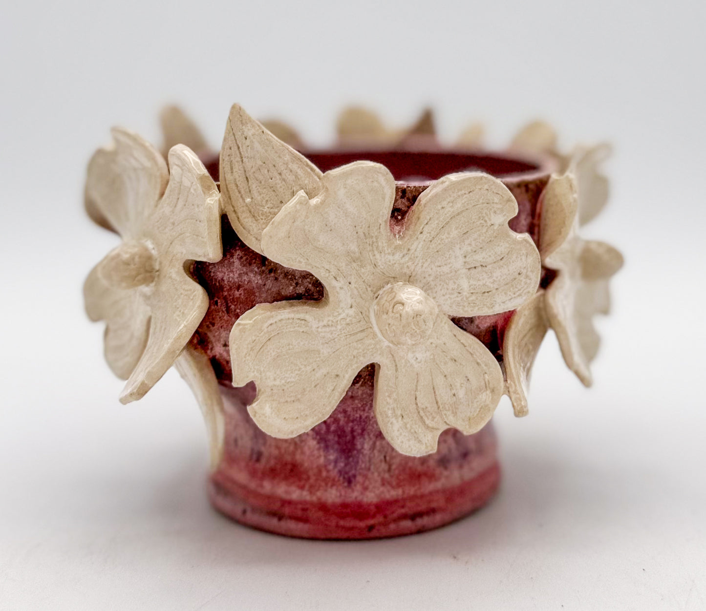 Petite Florals - Decorative Rhubarb Dogwood Cup