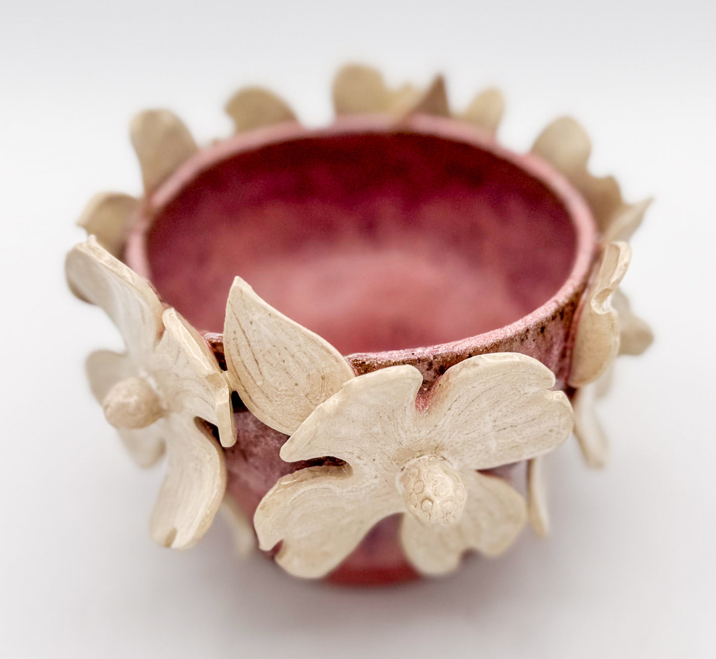 Petite Florals - Decorative Rhubarb Dogwood Cup