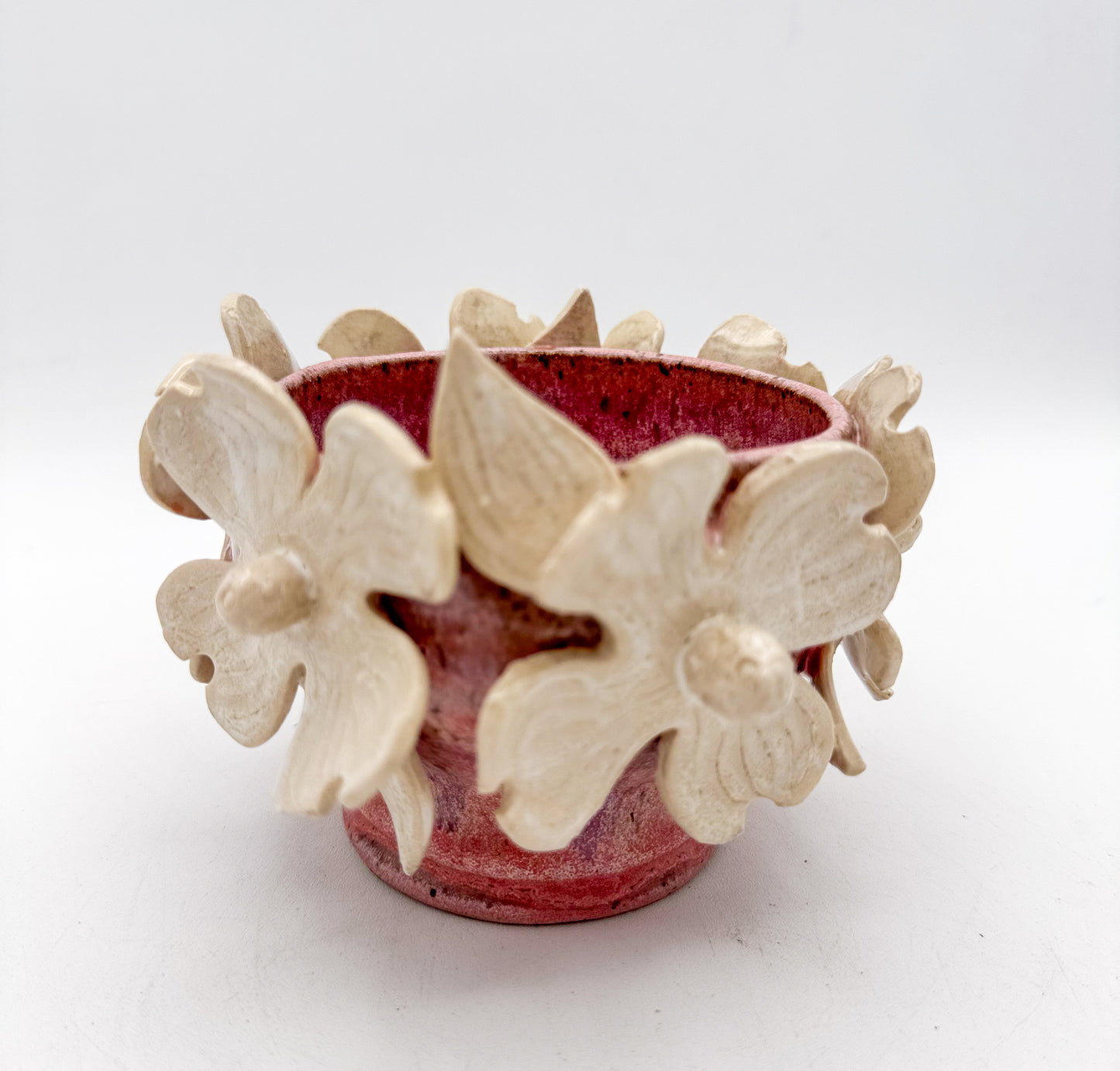 Petite Florals - Decorative Rhubarb Dogwood Cup