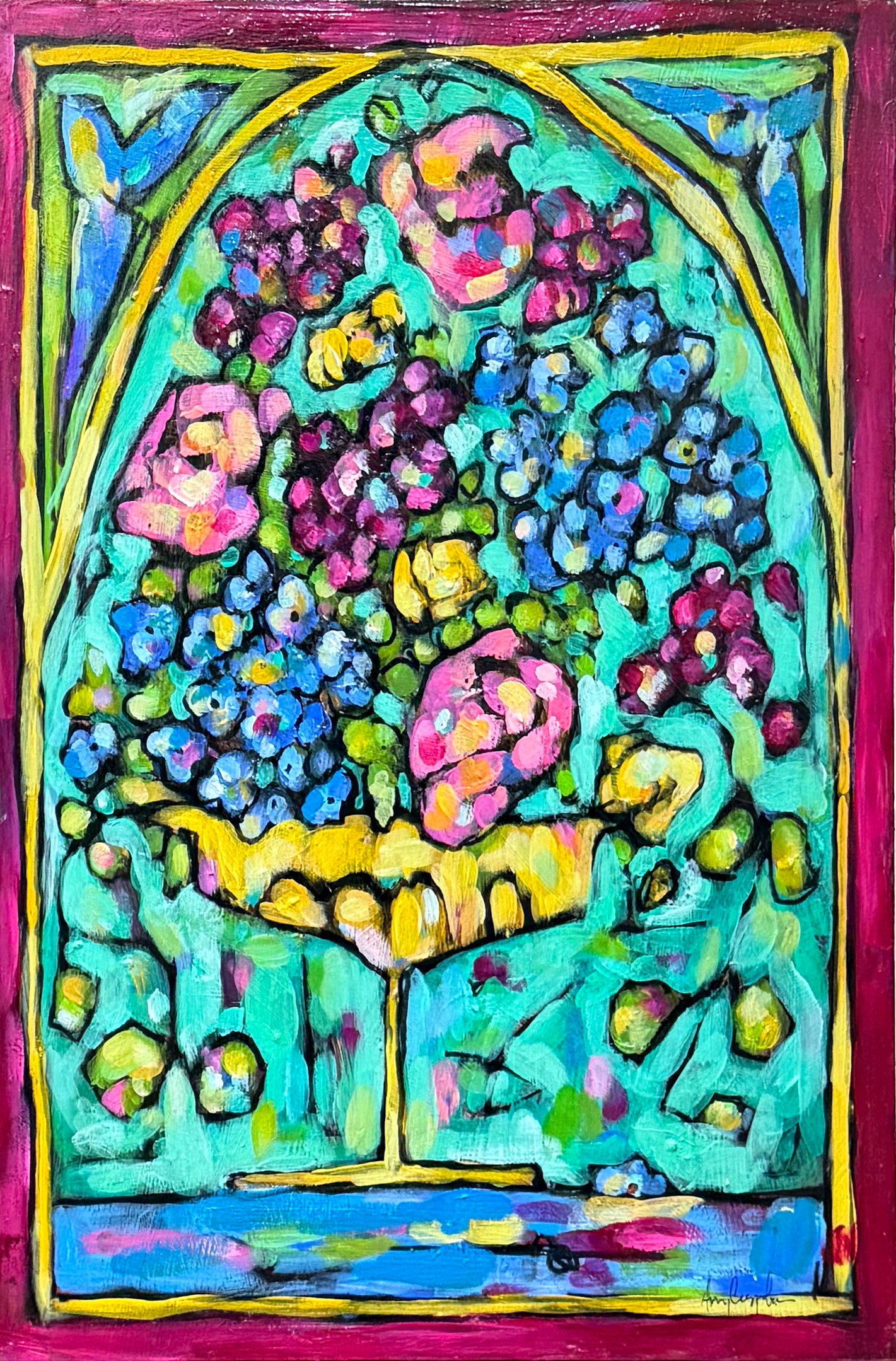 Nature: Reframed - Jewel Toned Arrangement
