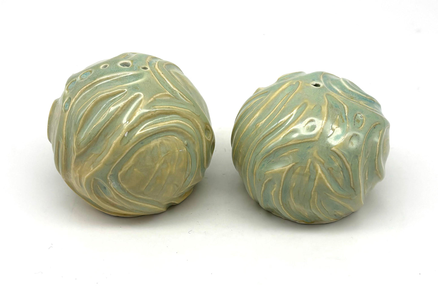 Light Green Salt and Pepper Set