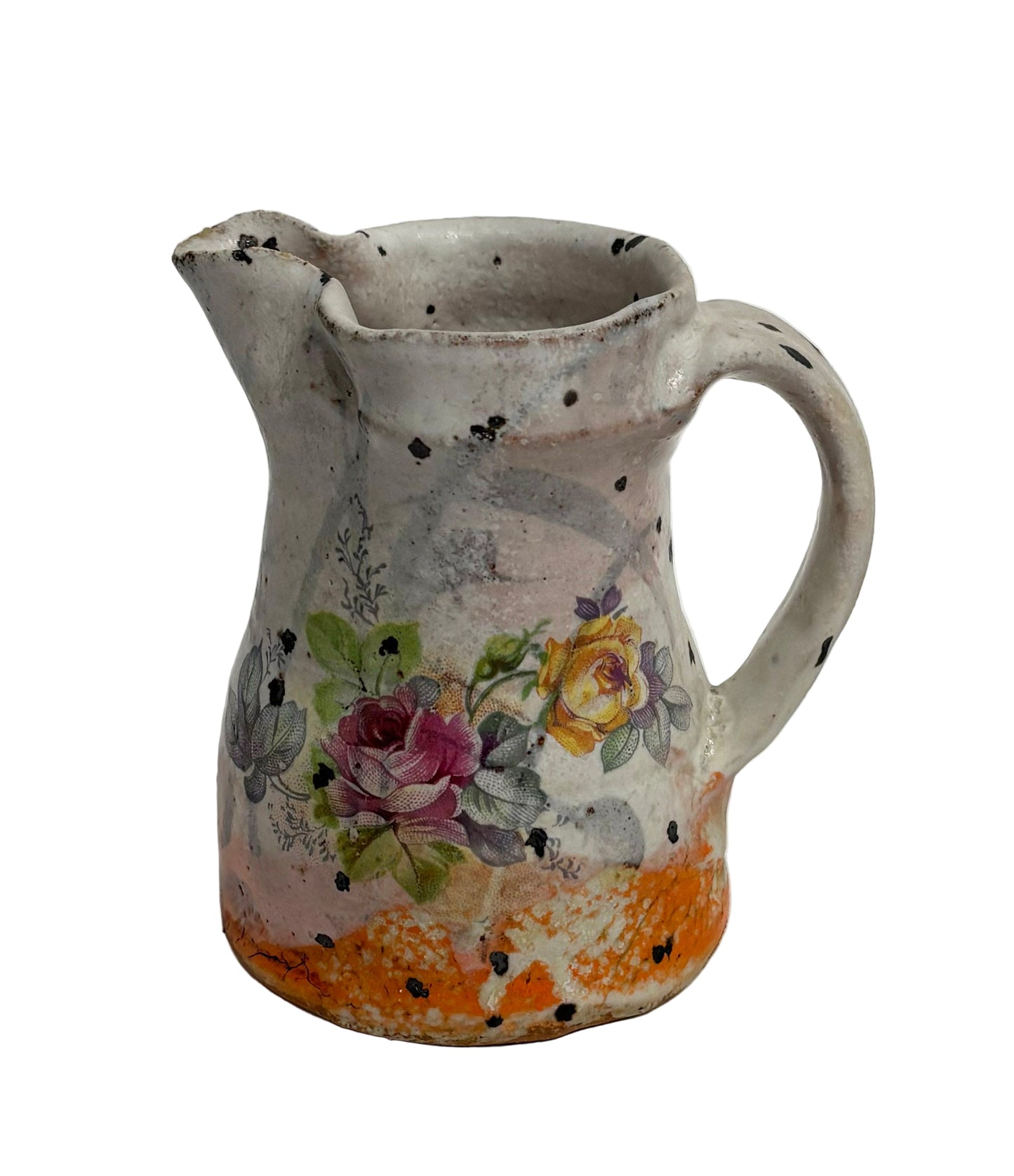 Small Floral Pitcher
