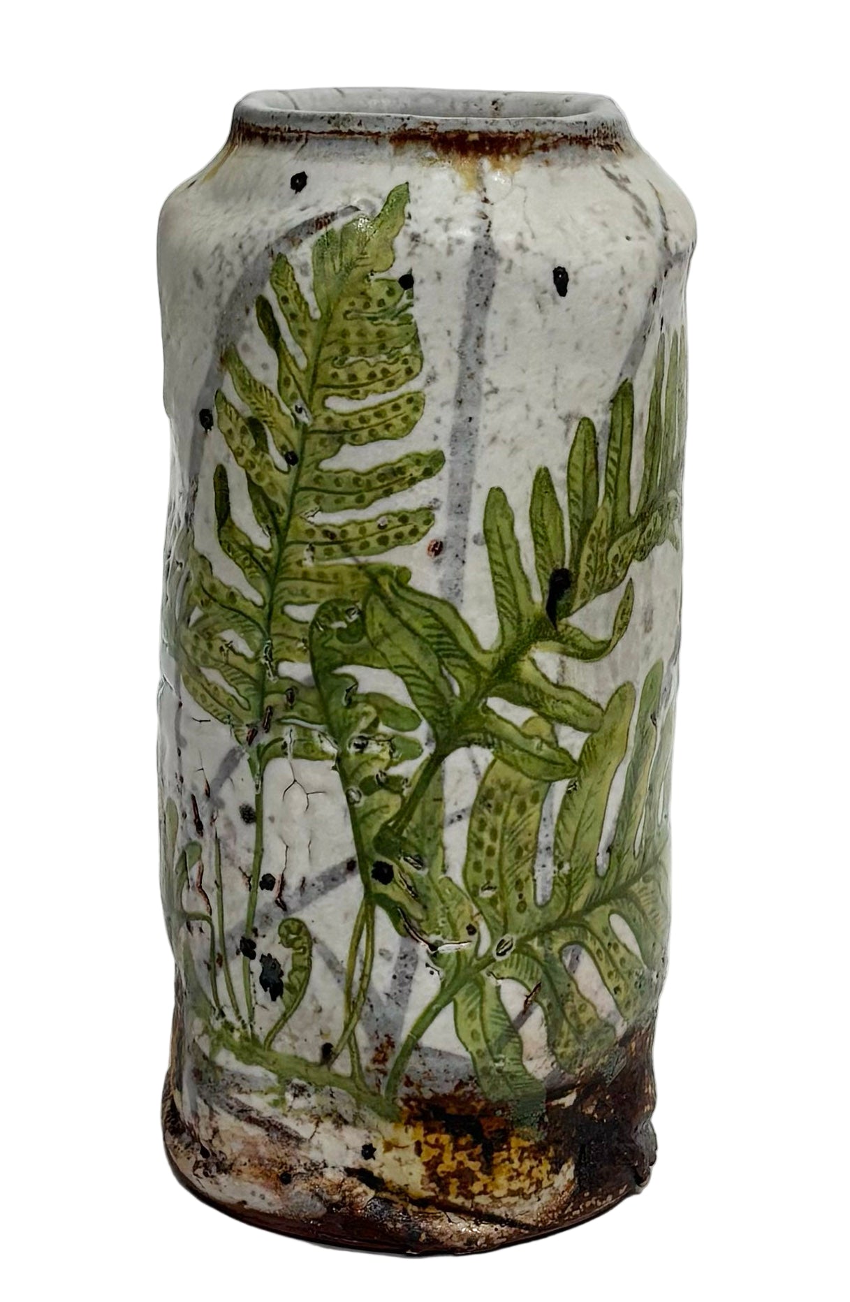 Medium Vase with Fern Fronds