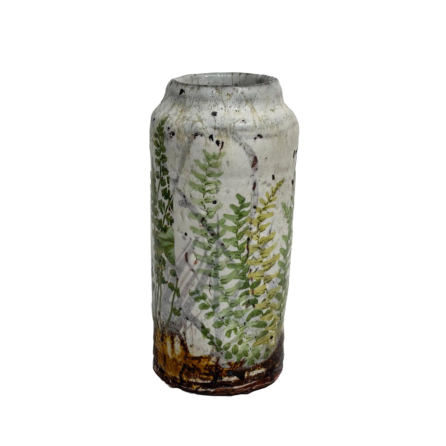 Medium Vase with Fern Fronds