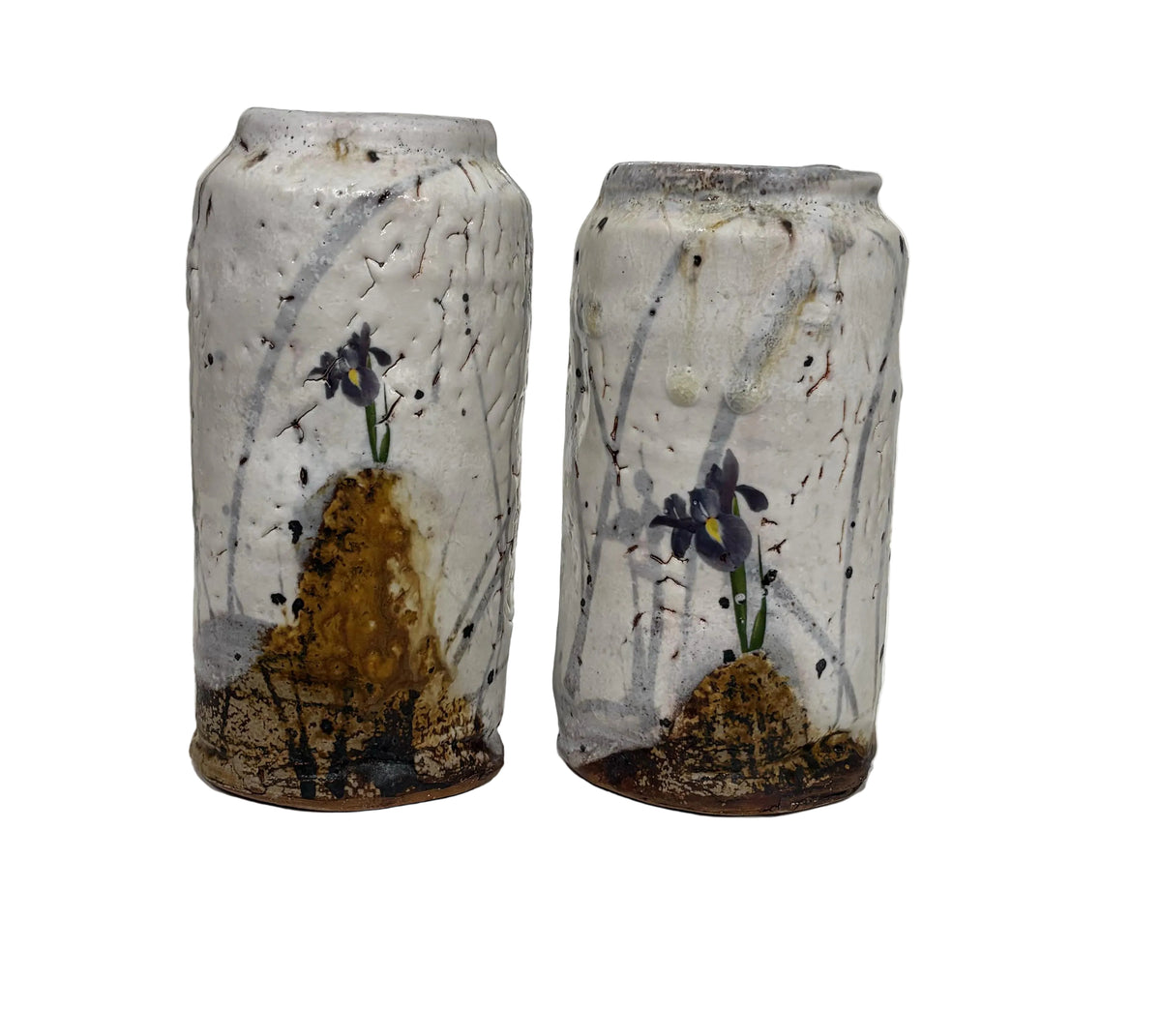 Floral Canister Vase