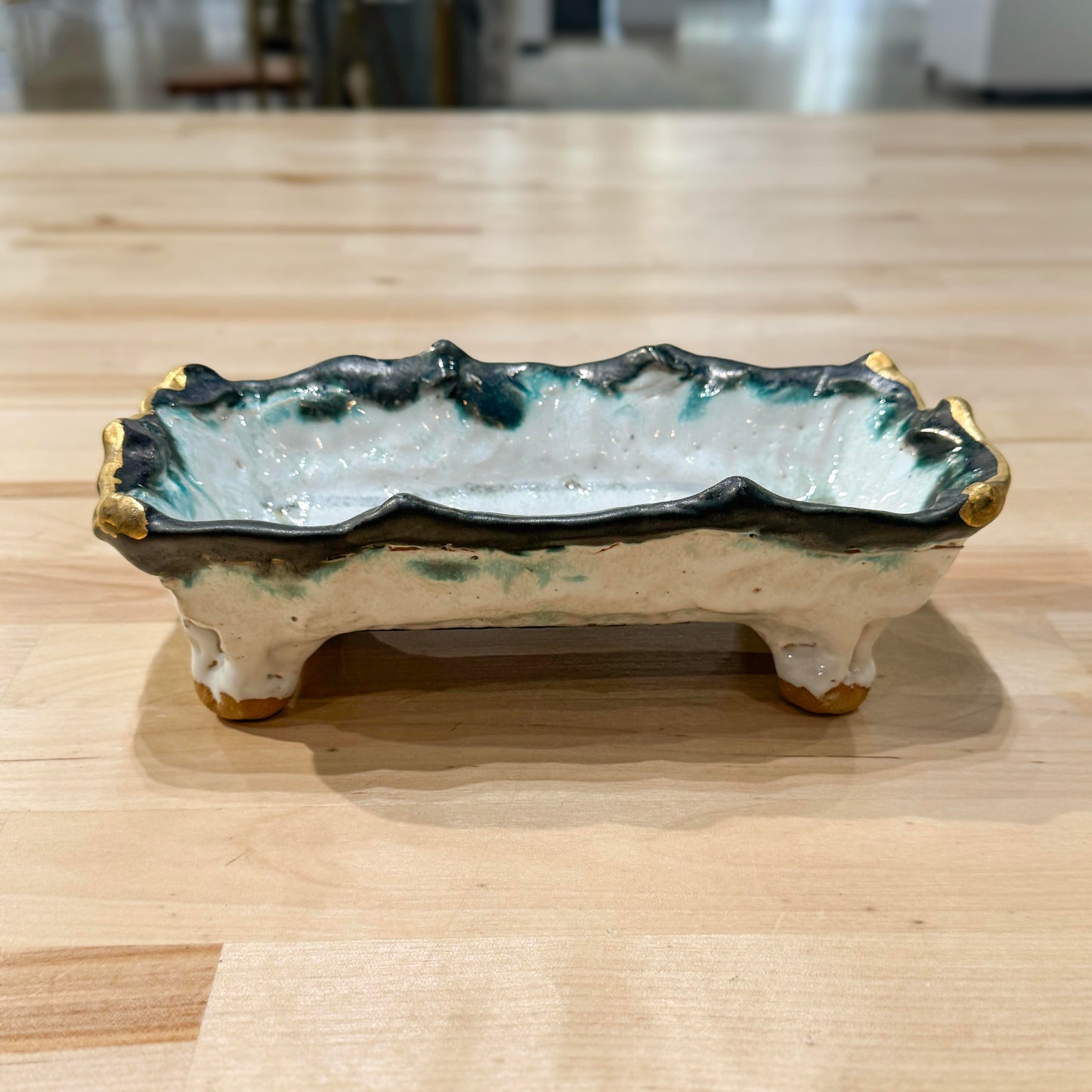 Garden Party - Floral Footed Dish