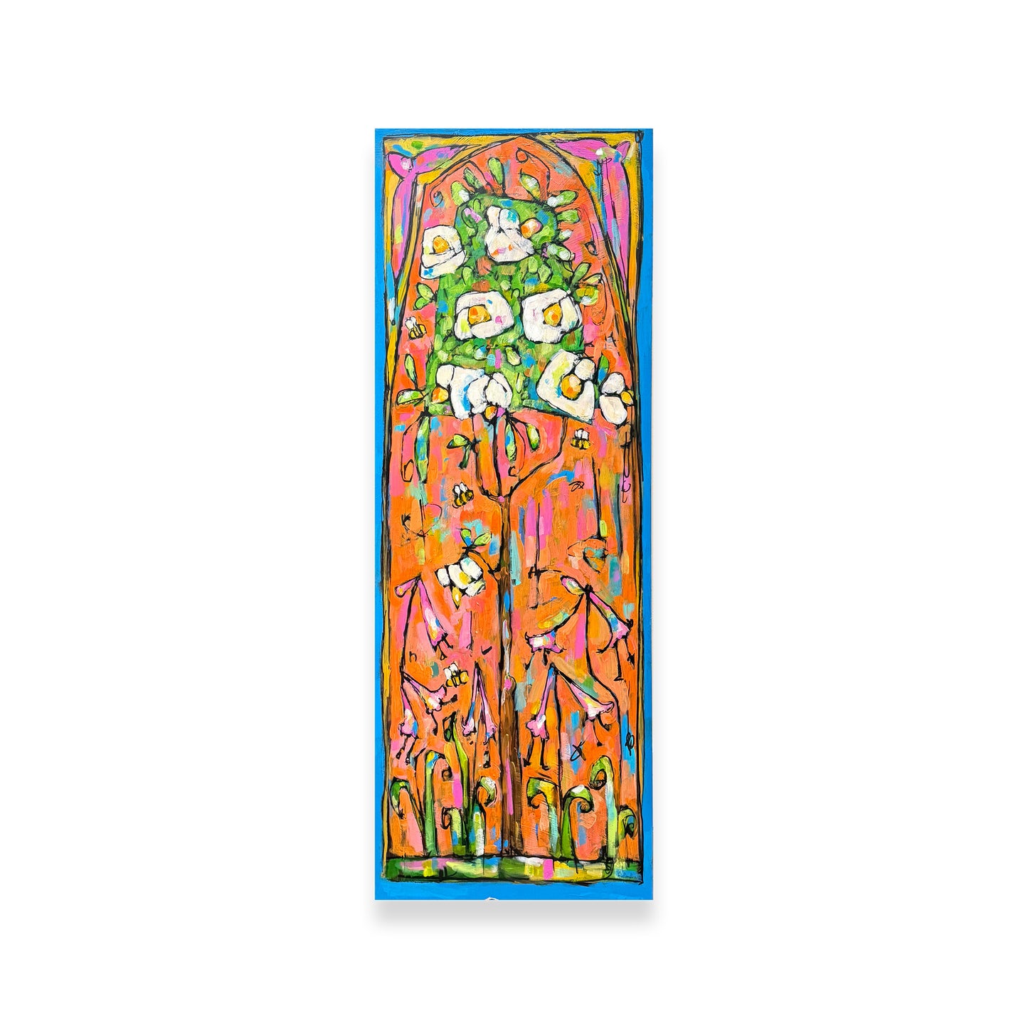 Nature: Reframed - Magnolia Tree and Daylilies