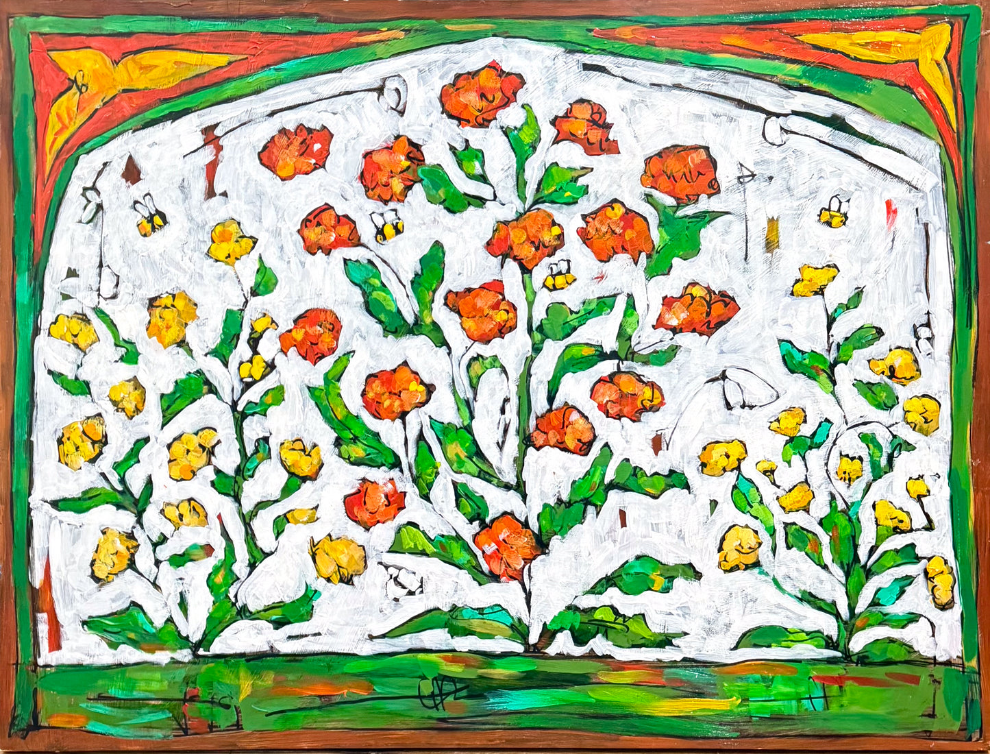 Nature: Reframed - Marigolds II