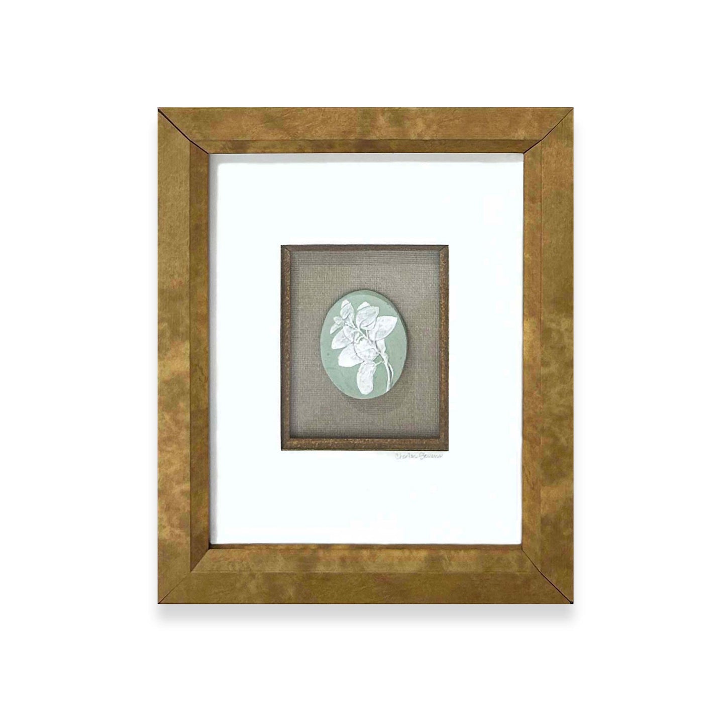 French Green Mint Leaf
