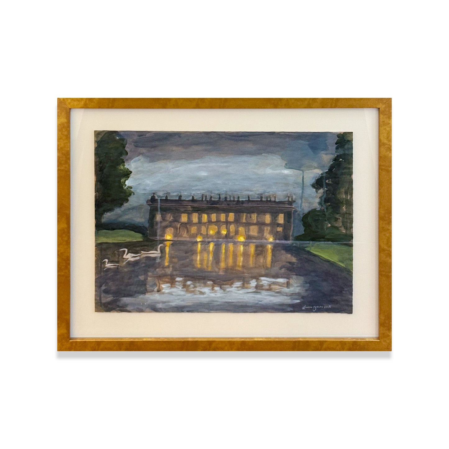 Filmscapes - Pemberley at Nightfall