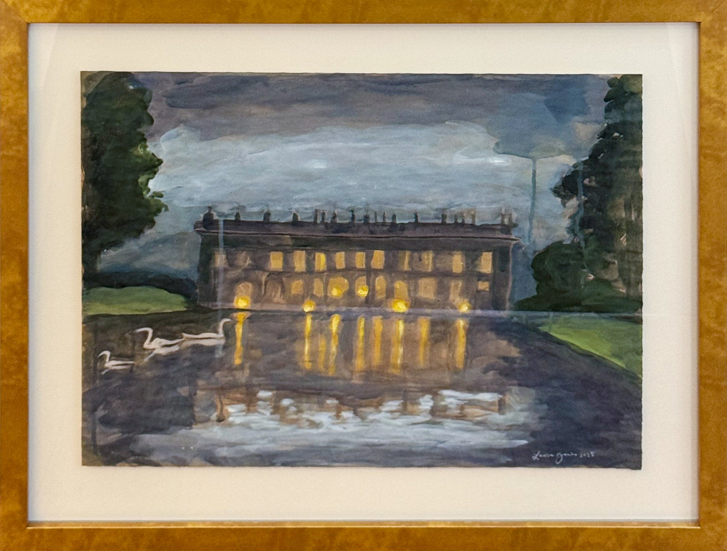 Filmscapes - Pemberley at Nightfall