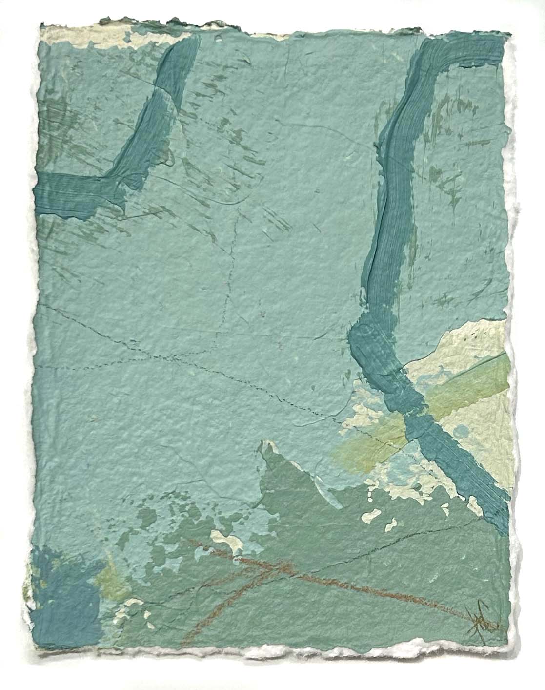 Petite Blues Color Study I - HOLD