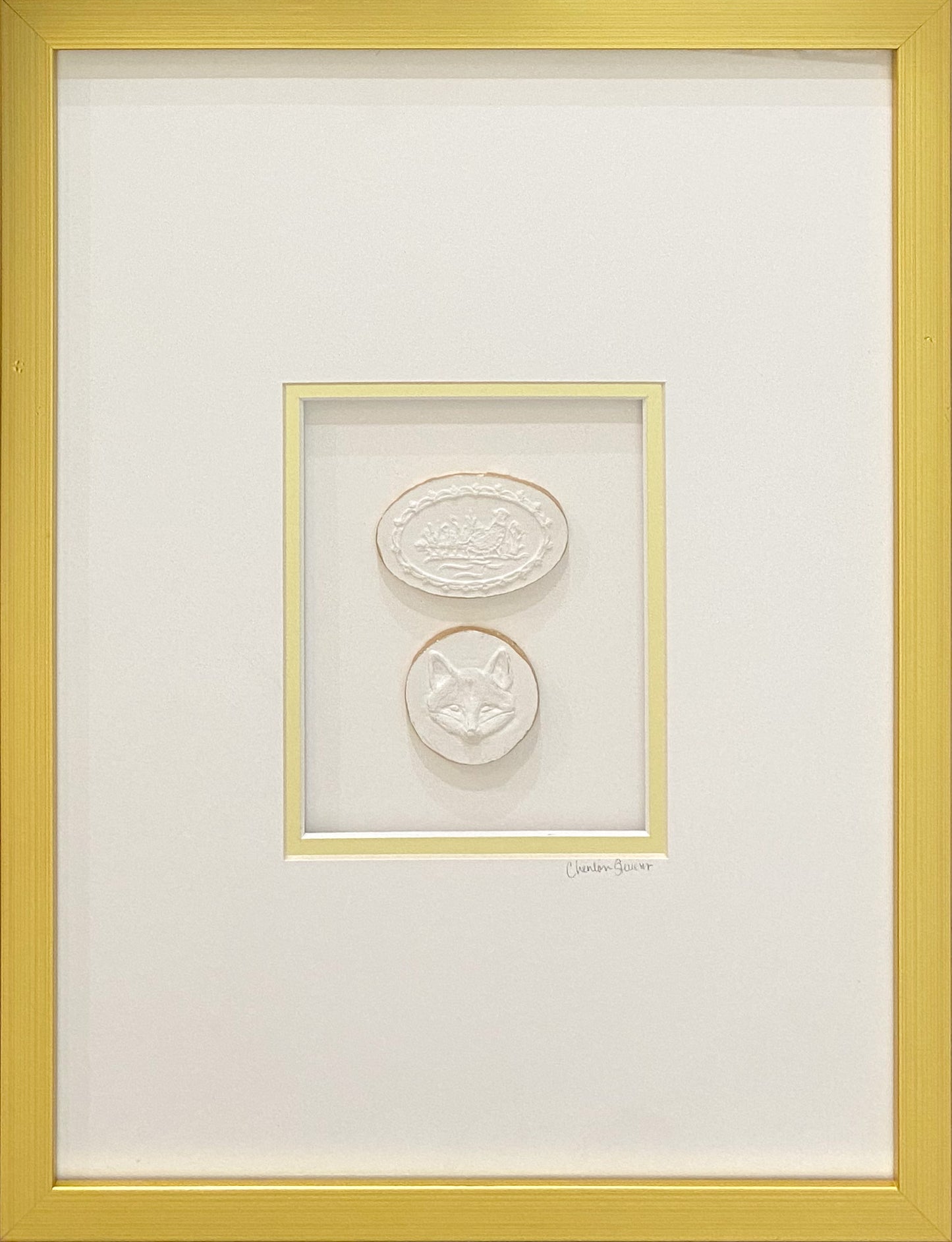 Pheasant and Fox Intaglio