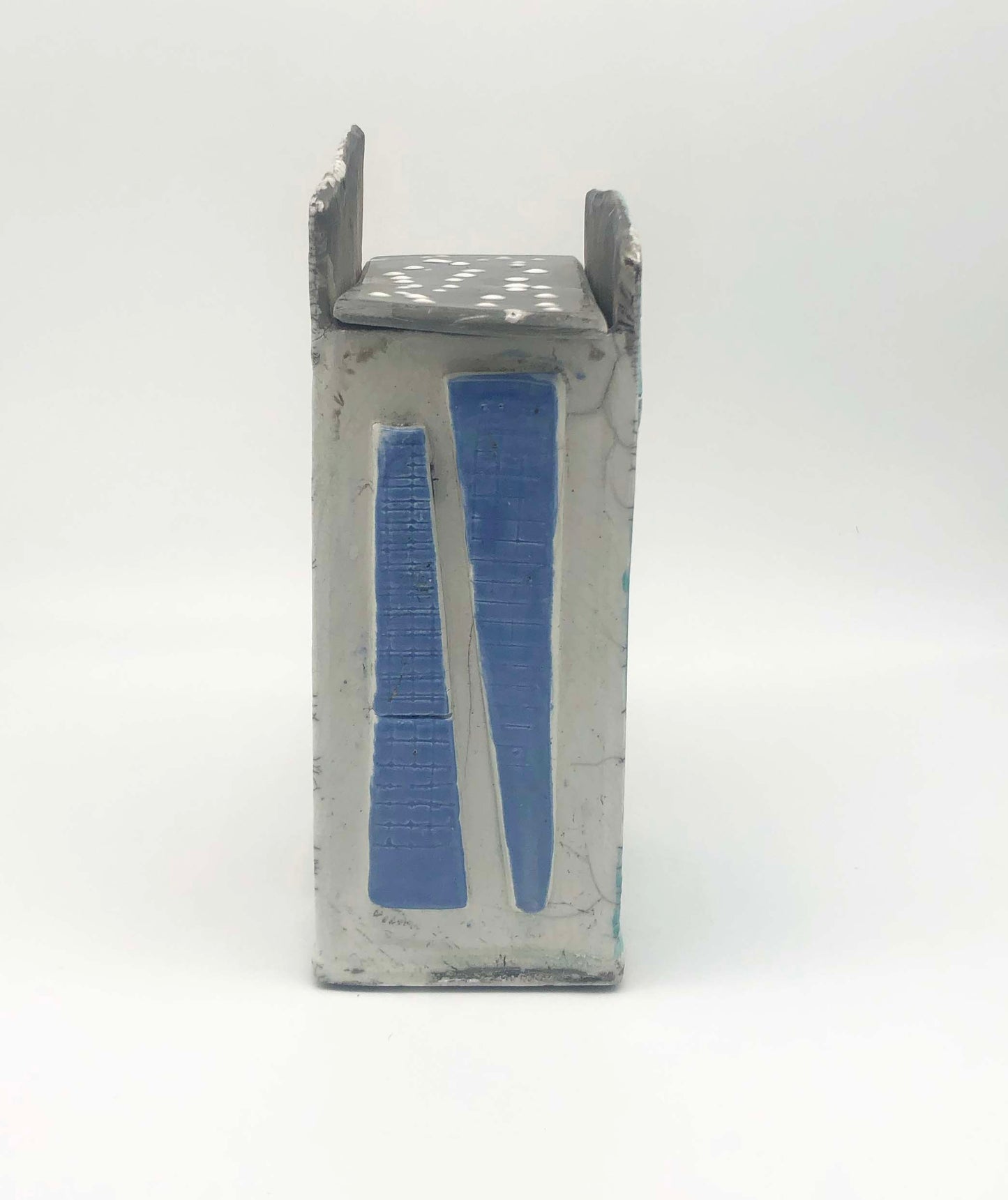 Raku Vessel with lid