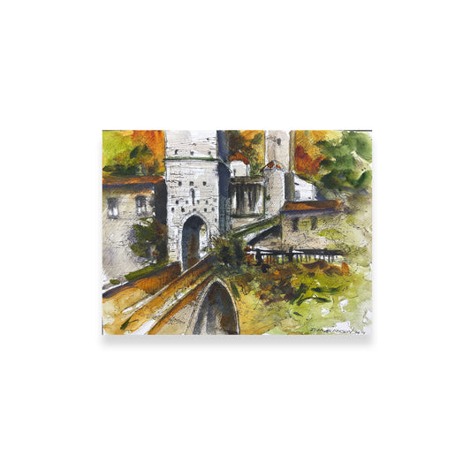 Roman Bridge, Genga, Italy