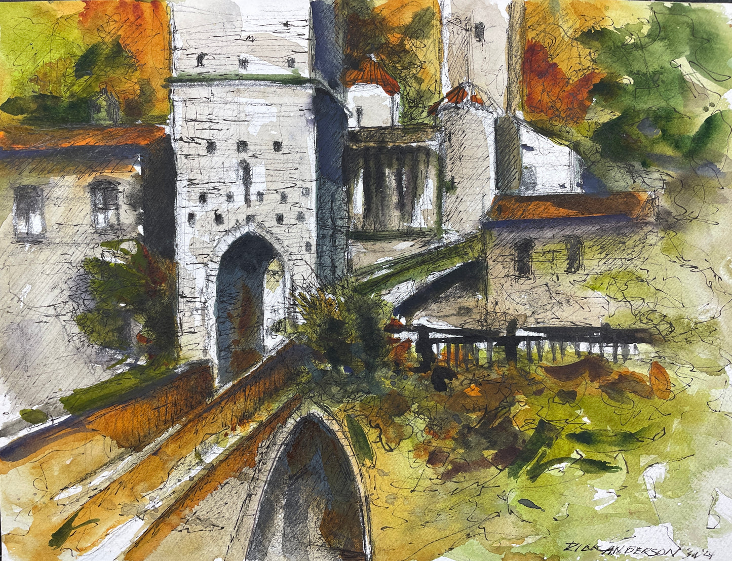 Roman Bridge, Genga, Italy