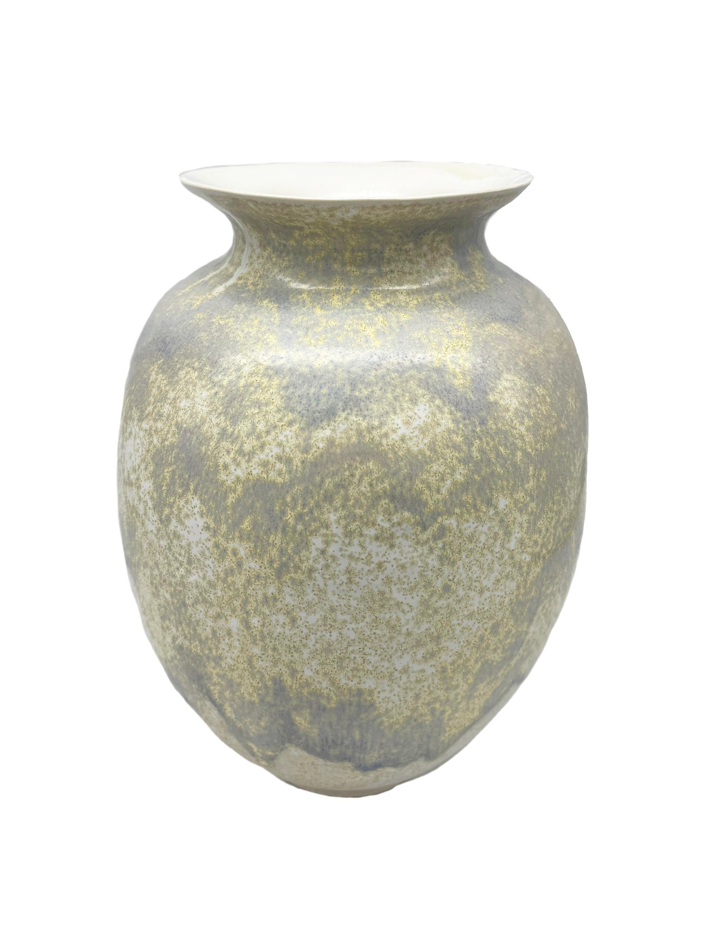 Cream Crystal Glaze Vase