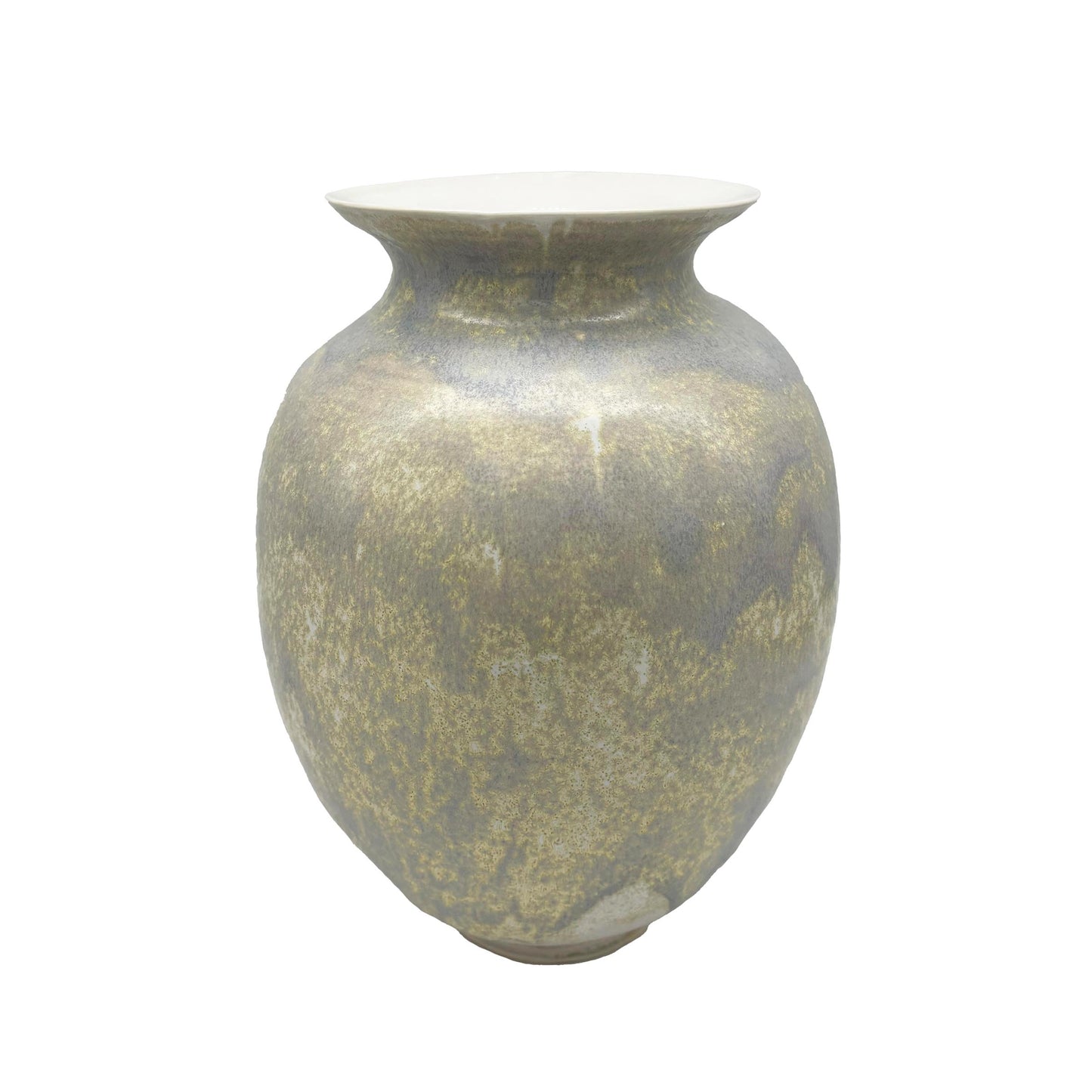 Cream Crystal Glaze Vase