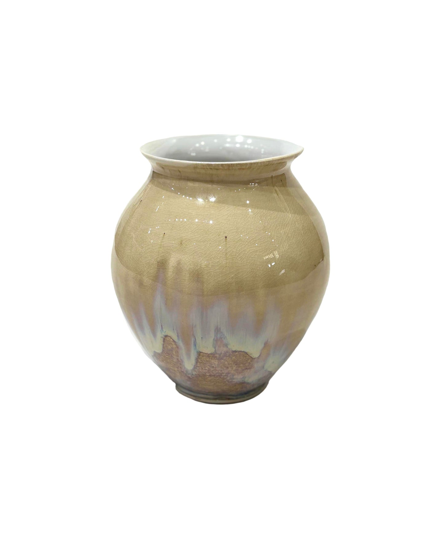 Honey Celadon Glaze Vase