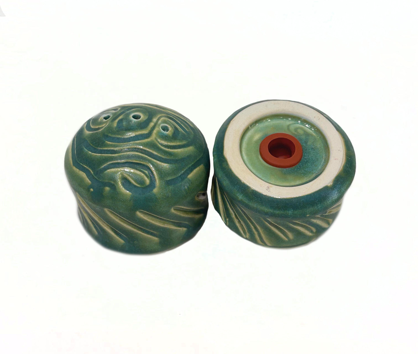 Green Ivy Salt and Pepper Set