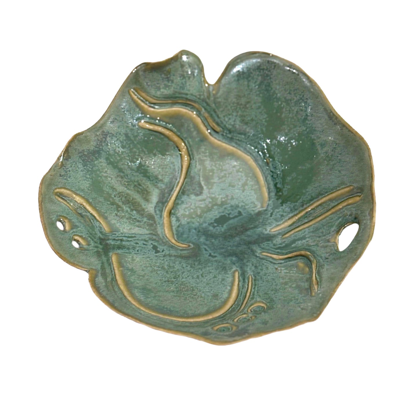 Green Ivy Altered Bowls