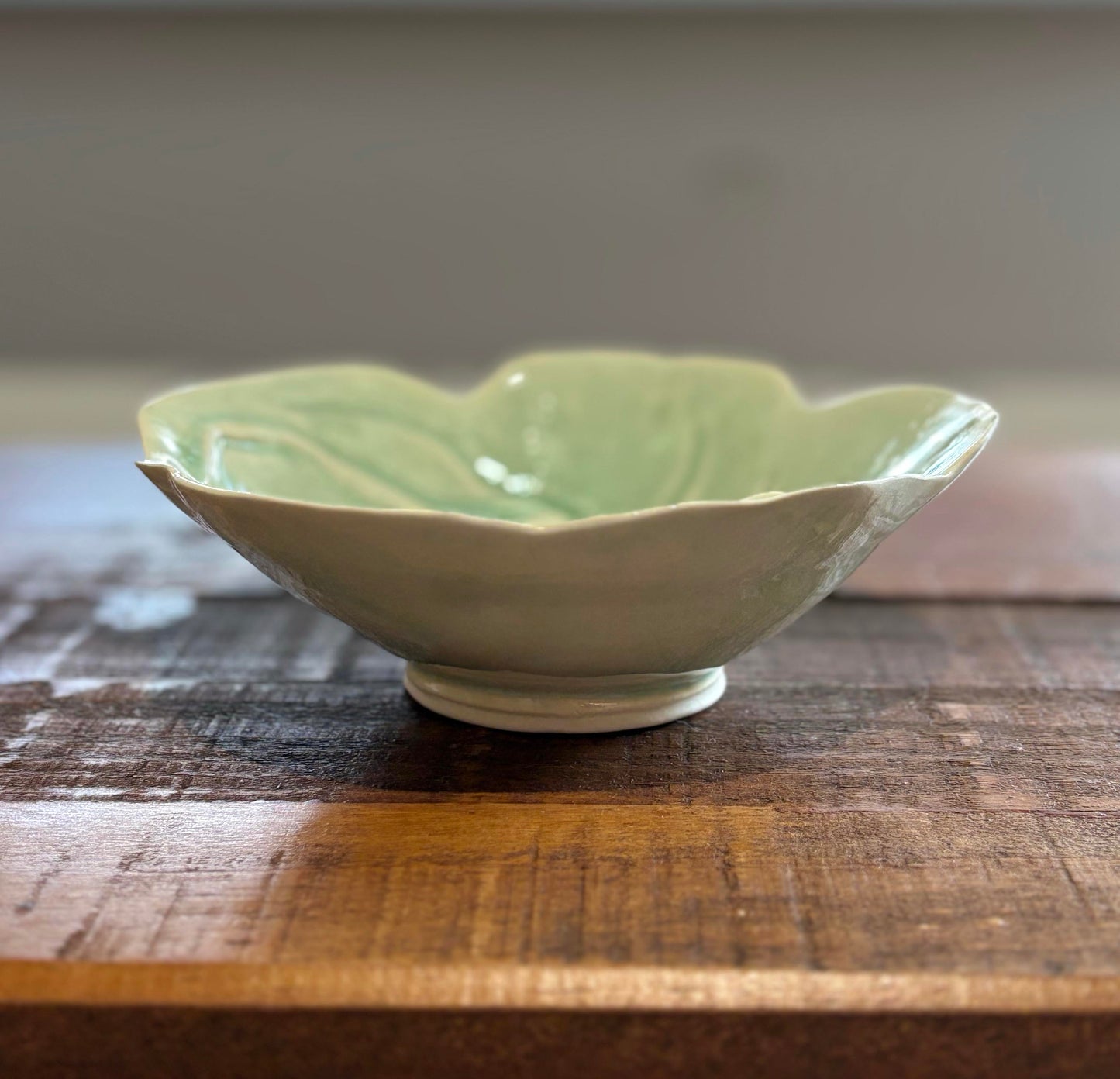 Celadon Altered Bowl