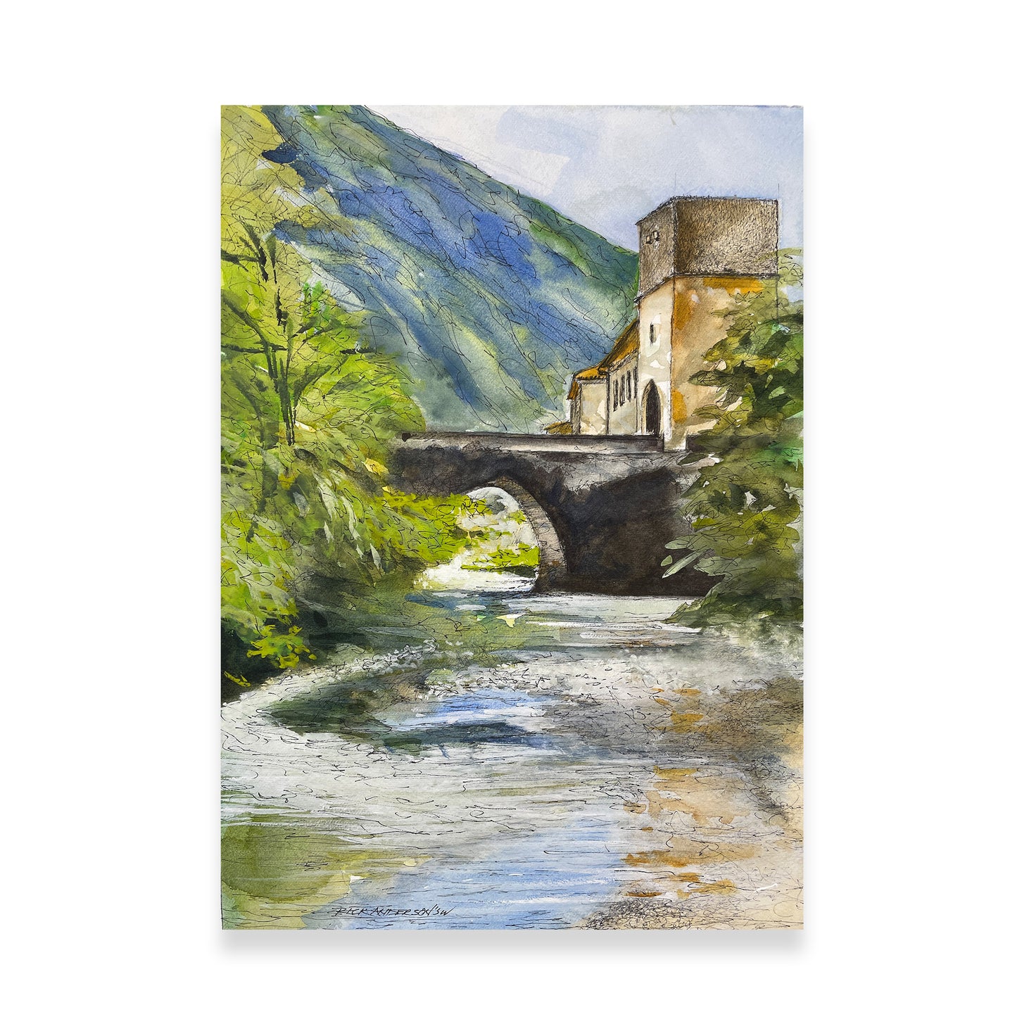 Sentino River, Genga, Italy ~ HOLD