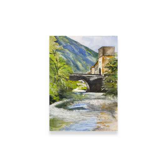 Sentino River, Genga, Italy