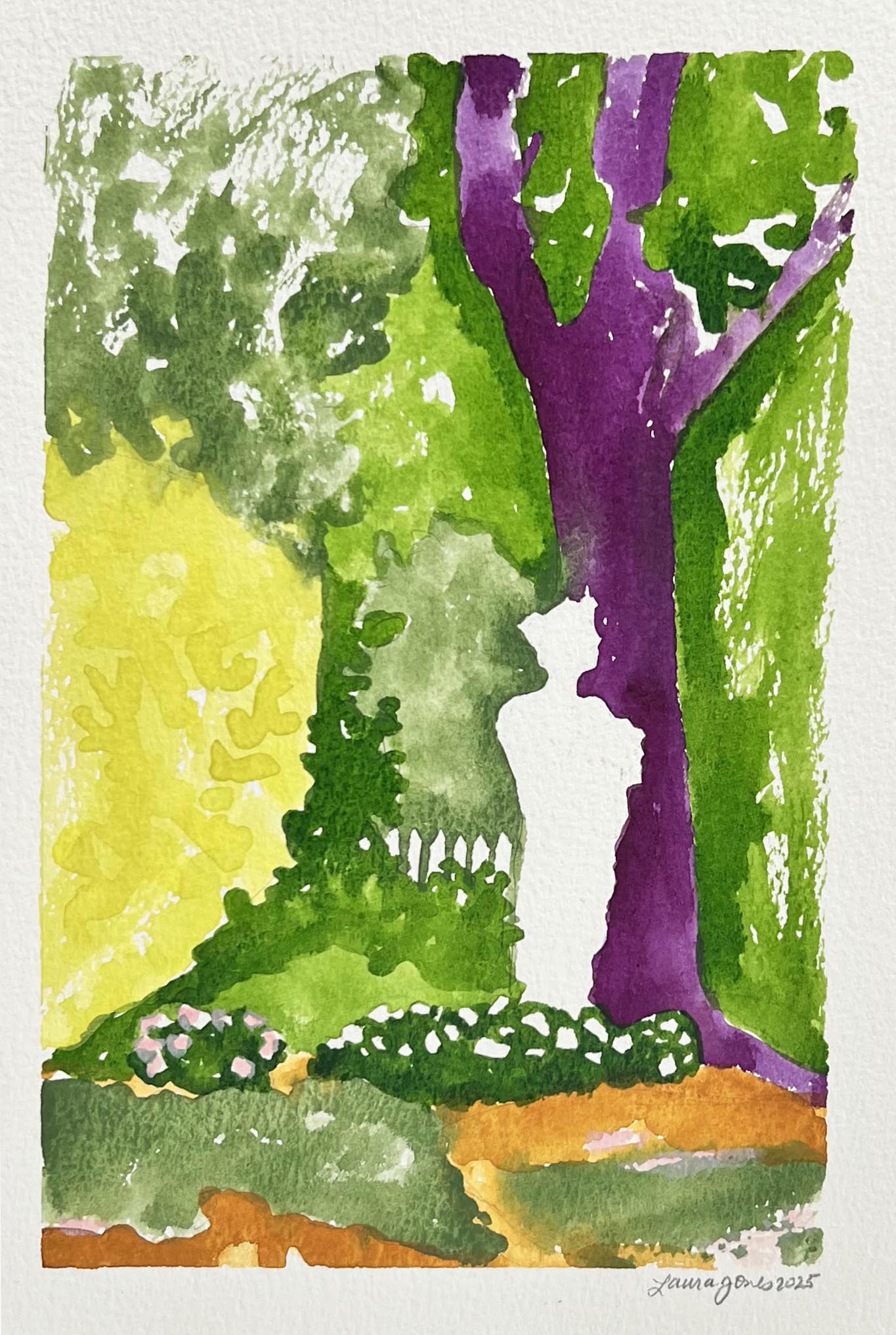 Statue In the Garden II