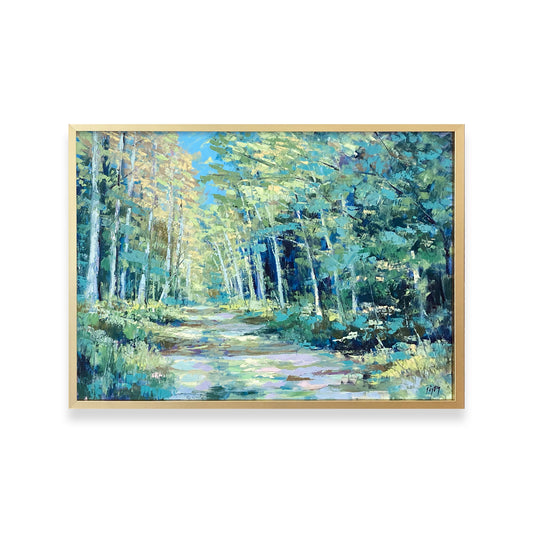 Lessons in Landscapes - Trail of Blues and Golds