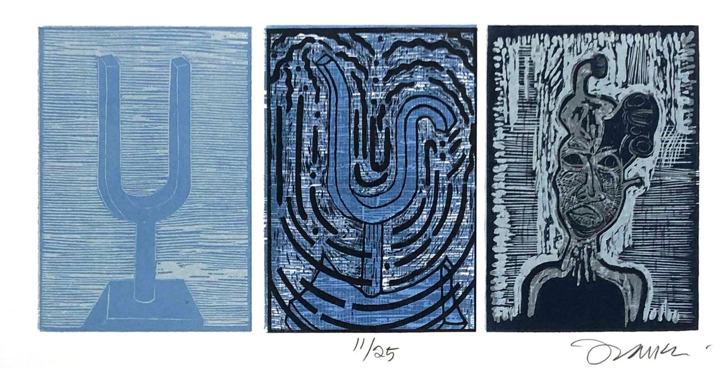 Two Tuning Forks and Figure